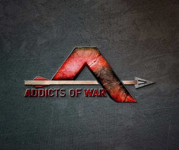 Addicts of War logo design