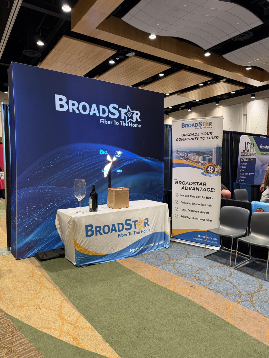 Broadstar expo booth design jaimie hamilton
