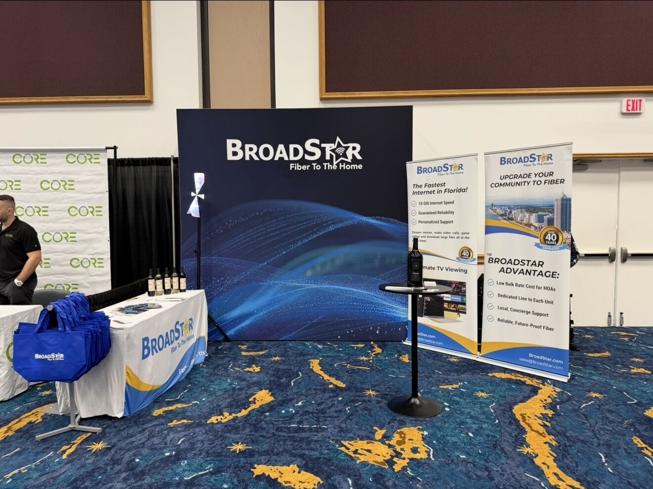 Broadstar environmental design, event branding, jaimie hamilton